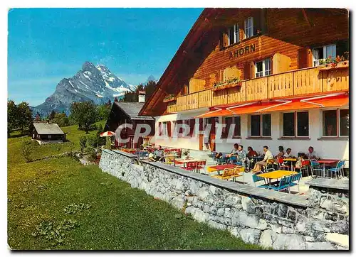 Moderne Karte Braunwald Schweiz