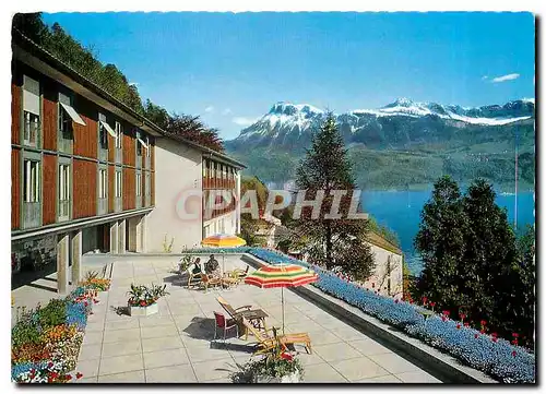 Cartes postales moderne Hotel und Ferienhaus Gersau