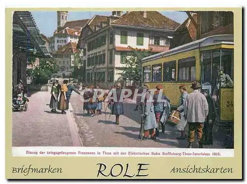 Cartes postales moderne Briefmarken Role Cartes postalesn