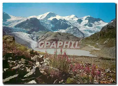 Moderne Karte Sustenpass mit Gwachtenhorn und Tierberge