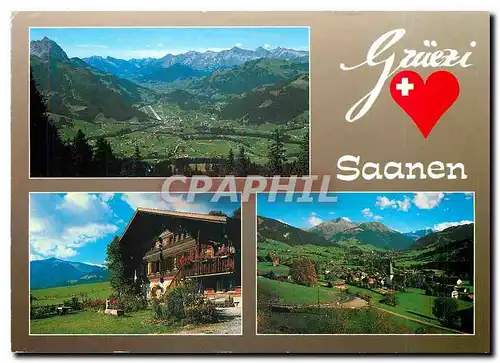 Cartes postales moderne Gruezi Saanen