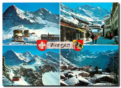 Cartes postales moderne Wengen