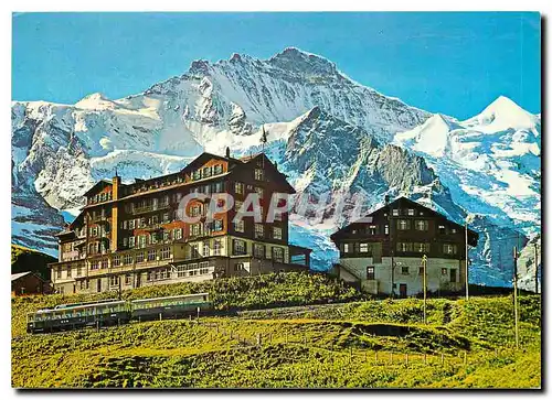 Moderne Karte Kleine Scheidegg Hotels mit Jungfrau