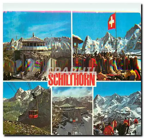 Cartes postales moderne Schilthorn Top Favorit des Berner Oberland