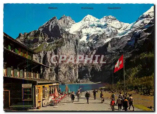 Cartes postales moderne Hotel Oeschinensee b Kandersteg