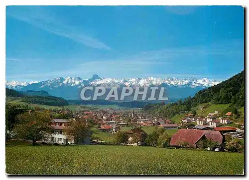 Cartes postales moderne Oberdiessbach mit Stockhornkette Nunenen und Gantrisch