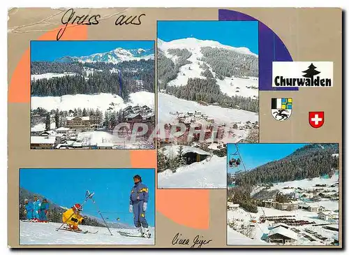 Cartes postales moderne Gruss aus Churwalden