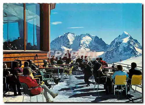 Moderne Karte Corvatsch Ausblick von Bergstation