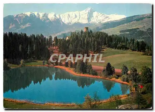 Cartes postales moderne Canovasee Domleschg mit Piz Beverin