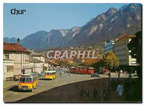 Cartes postales moderne Chur Bahnhofplatz