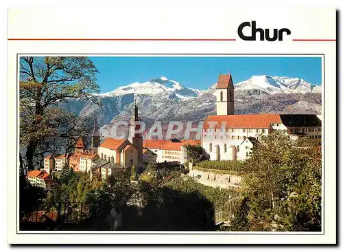 Cartes postales moderne Chur der Hof mit dem Calanda