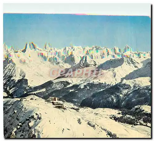 Cartes postales moderne Arosa Weisshorngipfel Endstation der Luftsellbahn