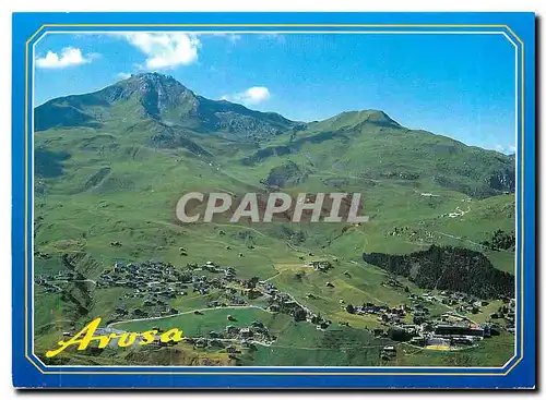 Cartes postales moderne Arosa Inner Arosa mit Weisshorn