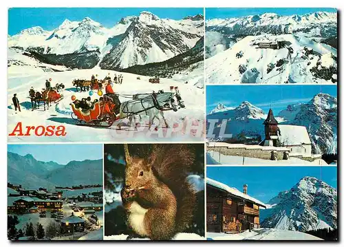 Cartes postales moderne Arosa Switzerland