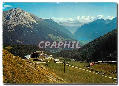 Cartes postales moderne Alp Grum Ausblick ins Puschlav mit Bergamaskeralpen Italien