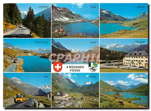 Cartes postales moderne Bundner Passe