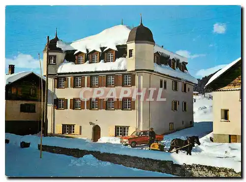 Moderne Karte Casa Mirella Breil Brigels Bundner Oberland