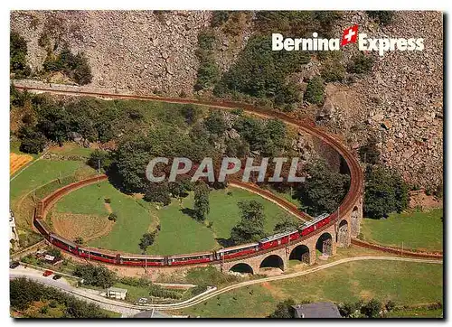 Cartes postales moderne Bernina Express