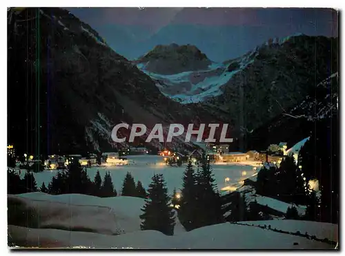 Cartes postales moderne Arosa Obersee Mondscheinnacht