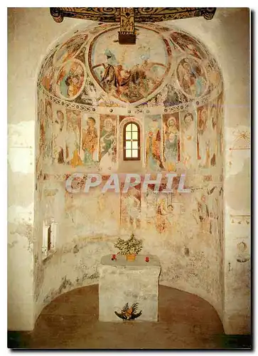 Cartes postales moderne Kirche Mistail bei Alvaschein