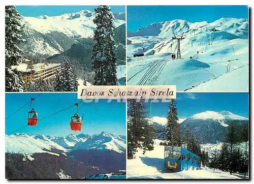 Cartes postales moderne Davos Schatzalp Strela