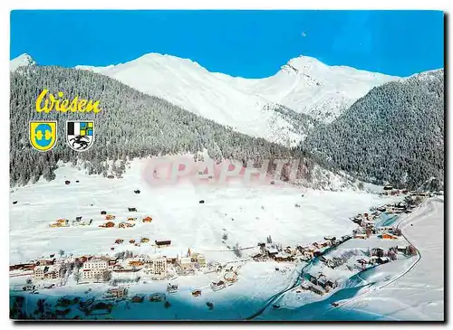 Cartes postales moderne Wiesen Flugaufnahme