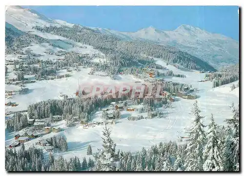 Moderne Karte Valbella Lenzerheide gegen Sartons