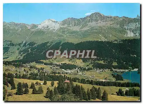 Cartes postales moderne Valbella Lenzerheide Valbella mit Rothornkette