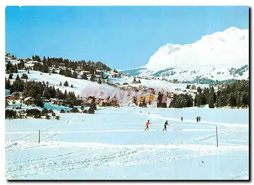 Cartes postales moderne Valbella Lenzerheide Langlauf Loipe