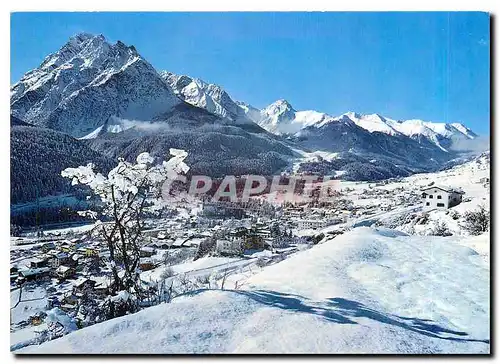 Cartes postales moderne Bad Scuol Wintersportplatz und Heilbad