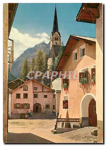 Cartes postales moderne Scuol Tarasp Vulpera Suisse Das alpine Heilbad