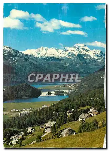 Cartes postales moderne Das Oberengadin bei St Moritz Suvretta