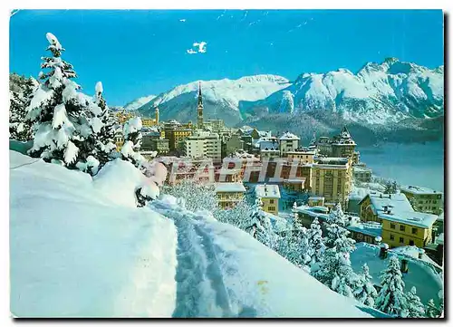 Cartes postales moderne St Moritz mit der Languard