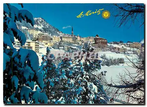 Cartes postales moderne St Moritz