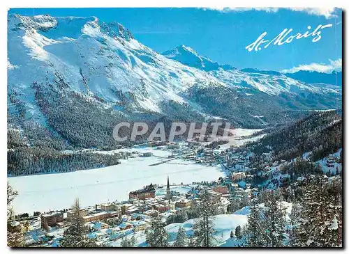 Cartes postales moderne St Moritz mit Piz Corvatsch