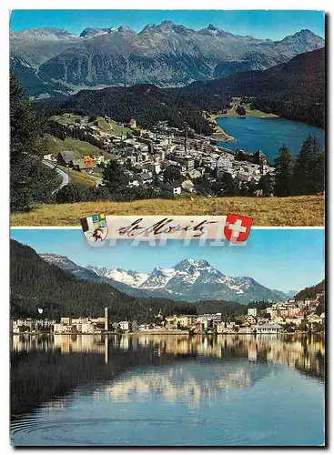 Cartes postales moderne St Moritz