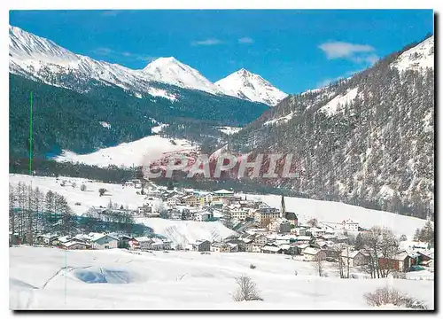 Moderne Karte Sta Maria Val Mustair vers Valchava Pass dal Fuom e Piz d'Aint