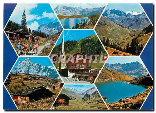 Cartes postales moderne Hotel Rhatia St Antonien Restaurant Ferienlager