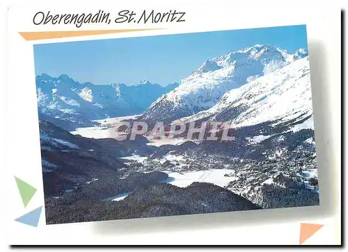 Cartes postales moderne Oberengadin St Moritz