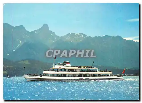 Cartes postales moderne Bern Lotschberg Simplon Bahn MS Bubenberg