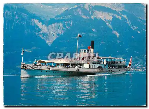 Cartes postales moderne Bern Lotschberg Simplon Bahn DS Lotschberg