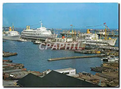 Cartes postales moderne Yokohama Harbours South Pier American Harbour