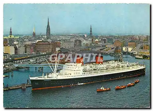 Cartes postales moderne Passagier Schnelldampfer Hanseatic Hamburg Atlantic Linie
