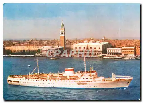 Moderne Karte MT Litva Black sea steamship line Odessa