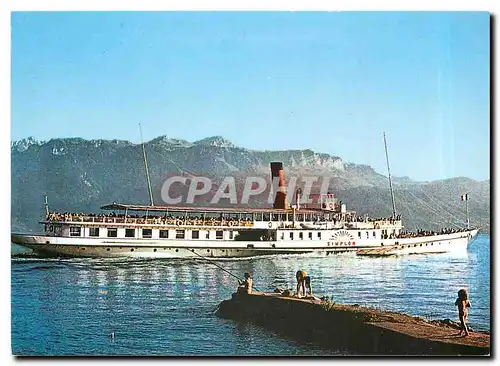 Cartes postales moderne Bateau salon Simplon