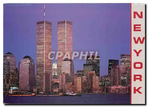 Cartes postales moderne New York Lower Manhattan Island
