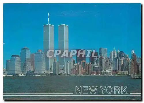 Cartes postales moderne New York The New York City skyline viewed from New York Harbor