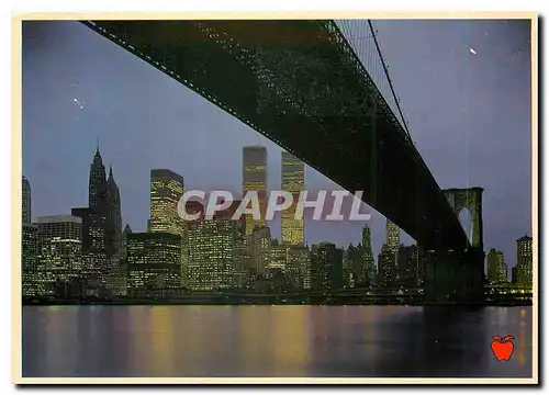 Cartes postales moderne Night View of Lower Manhattan
