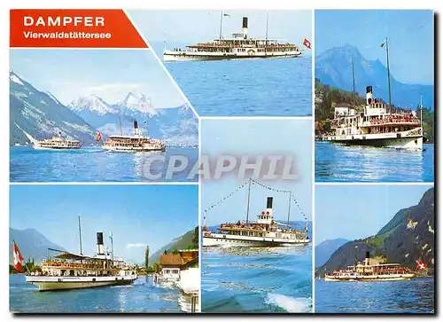 Cartes postales moderne Dampfer Vierwaldstattersee