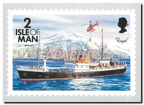 Cartes postales moderne Ships Isle of Man Fingal